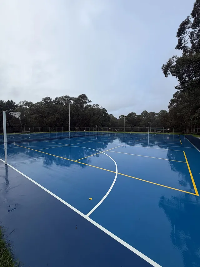 Regulation netball court — Netball court resurfacing by Speedy Resurfacing
