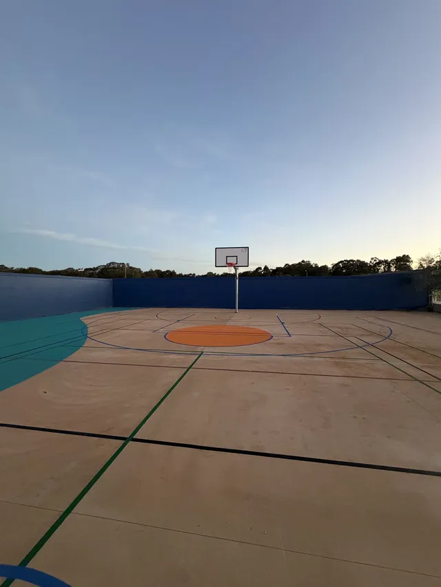 Custom colour multi-court — Multi-Sport court resurfacing by Speedy Resurfacing