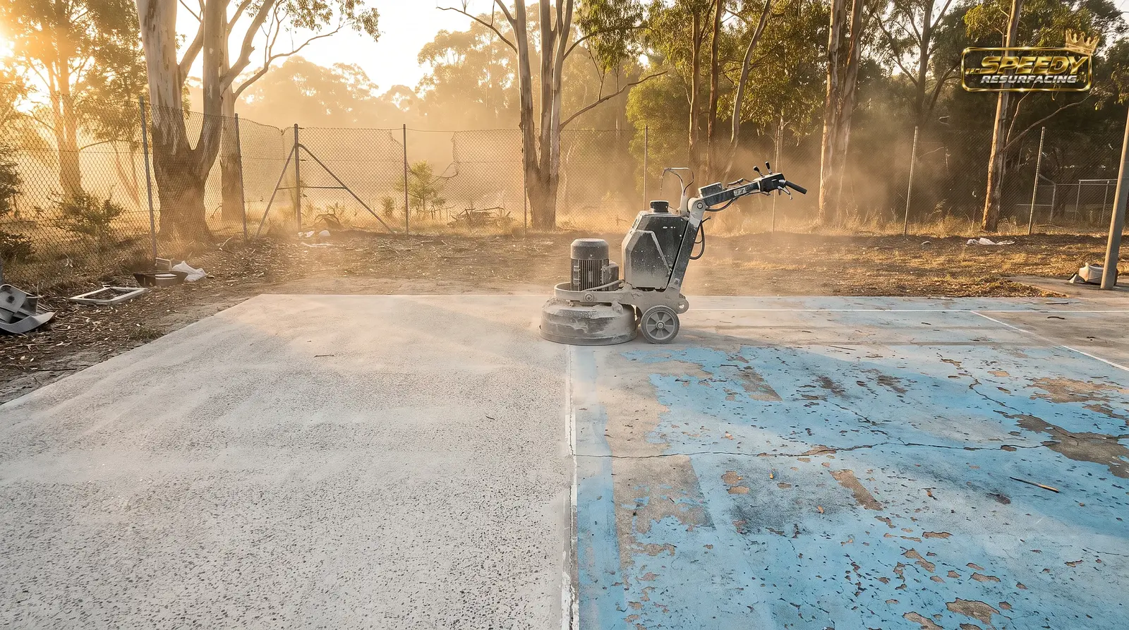 Why Surface Preparation Determines the Quality of a Resurfaced Court